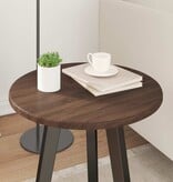 VidaXL Tafelblad bruin eikenkleur 40 x 40 x 1.5 cm Bewerkt hout