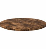 VidaXL Tafelblad Gerookt eiken 40 x 40 x 1.5 cm Bewerkt hout