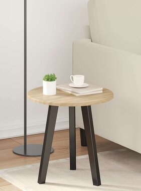 VidaXL Tafelblad Sonoma eiken 40 x 40 x 1.5 cm Bewerkt hout