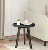 VidaXL Tafelblad Zwart 40 x 40 x 1.5 cm Bewerkt hout