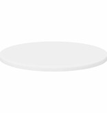 VidaXL Tafelblad Wit 40 x 40 x 1.5 cm Bewerkt hout