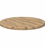 VidaXL Tafelblad artisanaal eikenkleurig 30 x 30 x 1.5 cm Bewerkt hout