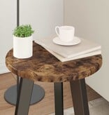 VidaXL Tafelblad Gerookt eiken 30 x 30 x 1.5 cm Bewerkt hout