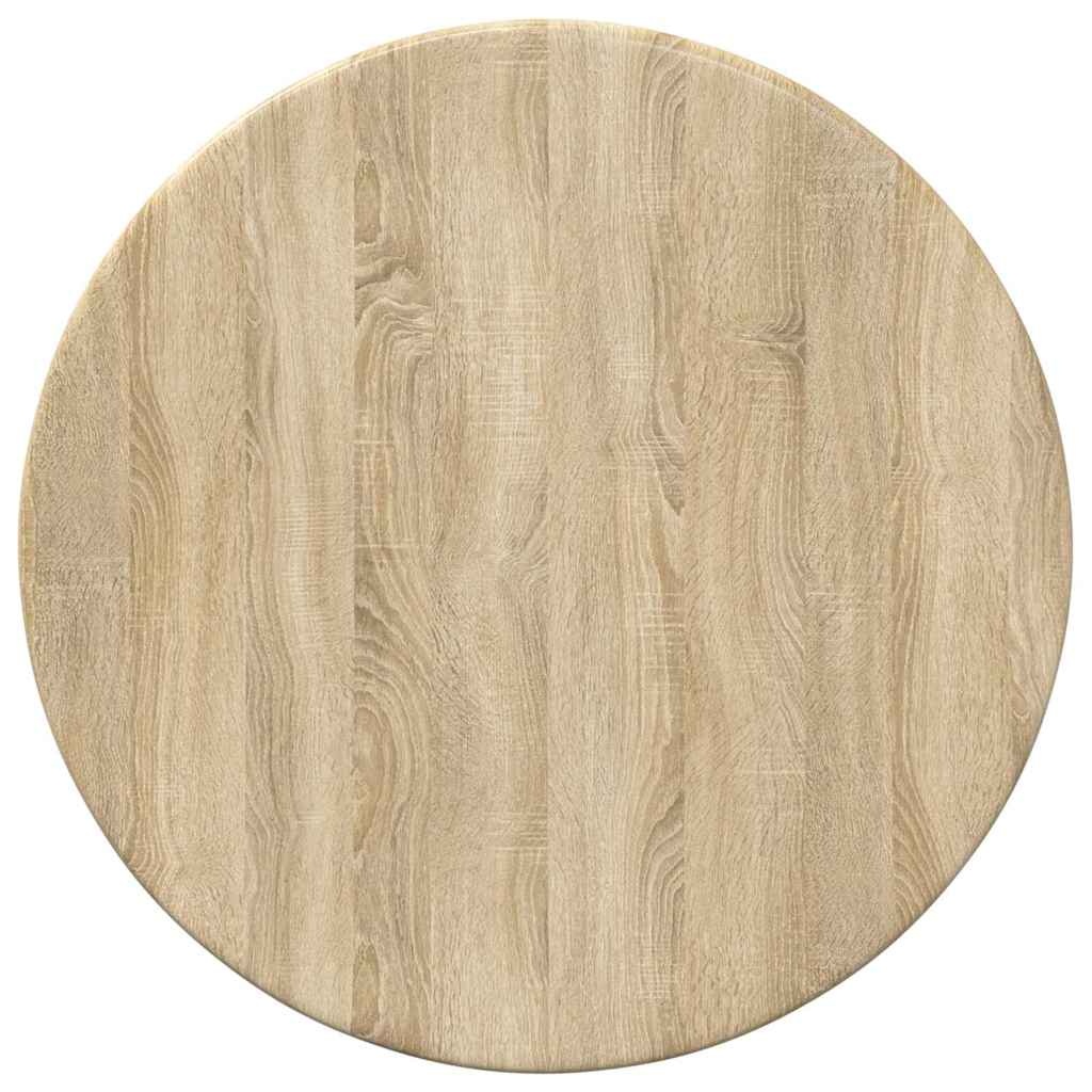 VidaXL Tafelblad Sonoma eiken 30 x 30 x 1.5 cm Bewerkt hout