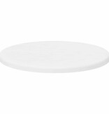 VidaXL Tafelblad Wit 30 x 30 x 1.5 cm Bewerkt hout