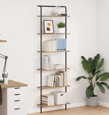 VidaXL Boekenkast artisanaal eikenkleurig 60 x 24 x 203 cm