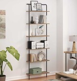 VidaXL Boekenkast artisanaal eikenkleurig 60 x 24 x 203 cm