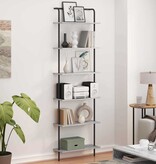 VidaXL Boekenkast Grijs sonoma 60 x 24 x 203 cm Bewerkt hout