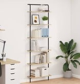 VidaXL Boekenkast Sonoma eiken 60 x 24 x 203 cm Bewerkt hout