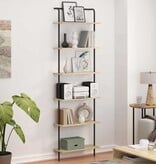 VidaXL Boekenkast Sonoma eiken 60 x 24 x 203 cm Bewerkt hout