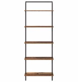 VidaXL Boekenkast Oud hout 60 x 24 x 168 cm Bewerkt hout