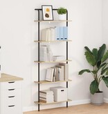 VidaXL Boekenkast Sonoma eiken 60 x 24 x 168 cm Bewerkt hout