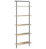 VidaXL Boekenkast Sonoma eiken 60 x 24 x 168 cm Bewerkt hout