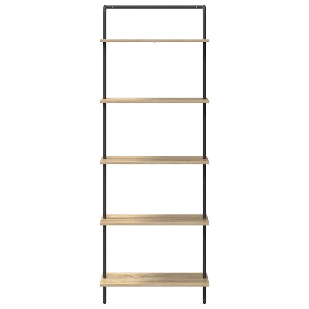 VidaXL Boekenkast Sonoma eiken 60 x 24 x 168 cm Bewerkt hout