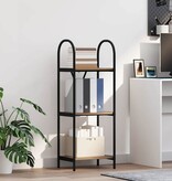 VidaXL Boekenkast artisanaal eikenkleurig 40 x 30 x 109 cm