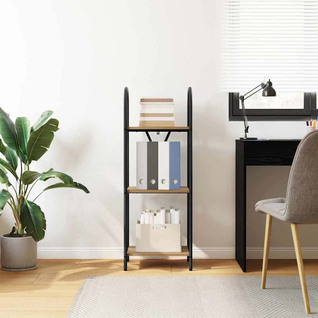 VidaXL Boekenkast artisanaal eikenkleurig 40 x 30 x 109 cm