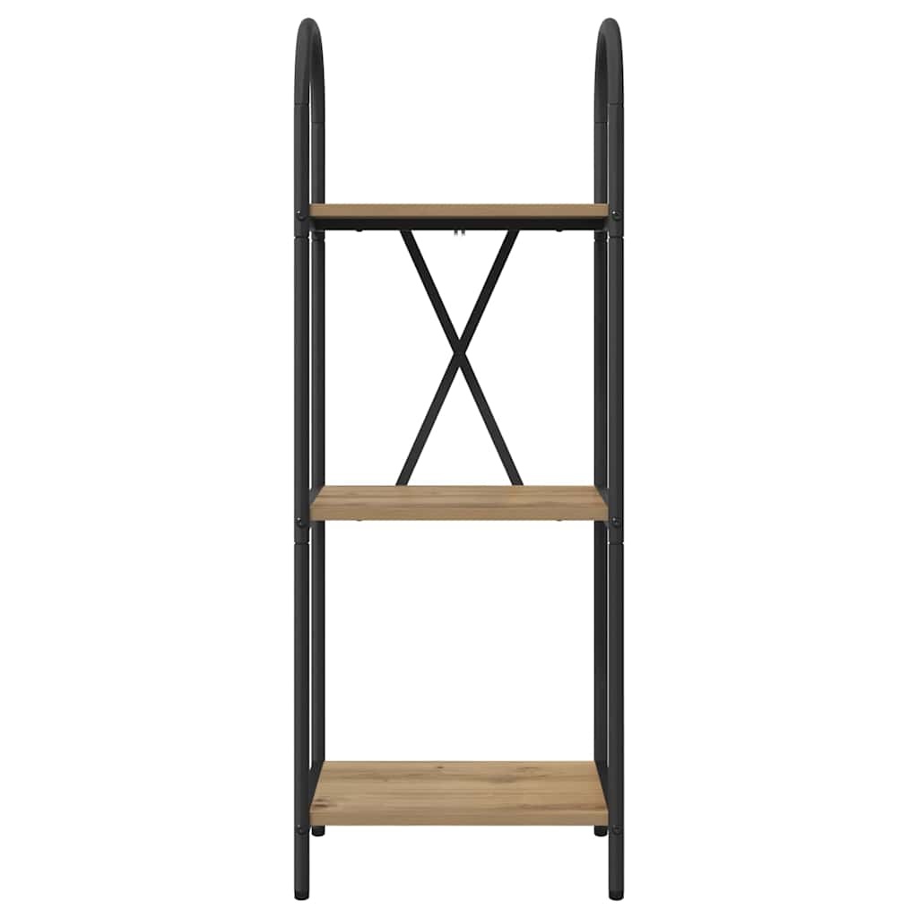 VidaXL Boekenkast artisanaal eikenkleurig 40 x 30 x 109 cm