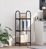 VidaXL Boekenkast Oud hout 40 x 30 x 109 cm Bewerkt hout