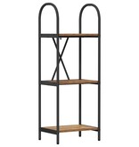 VidaXL Boekenkast Oud hout 40 x 30 x 109 cm Bewerkt hout
