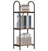 VidaXL Boekenkast Oud hout 40 x 30 x 109 cm Bewerkt hout