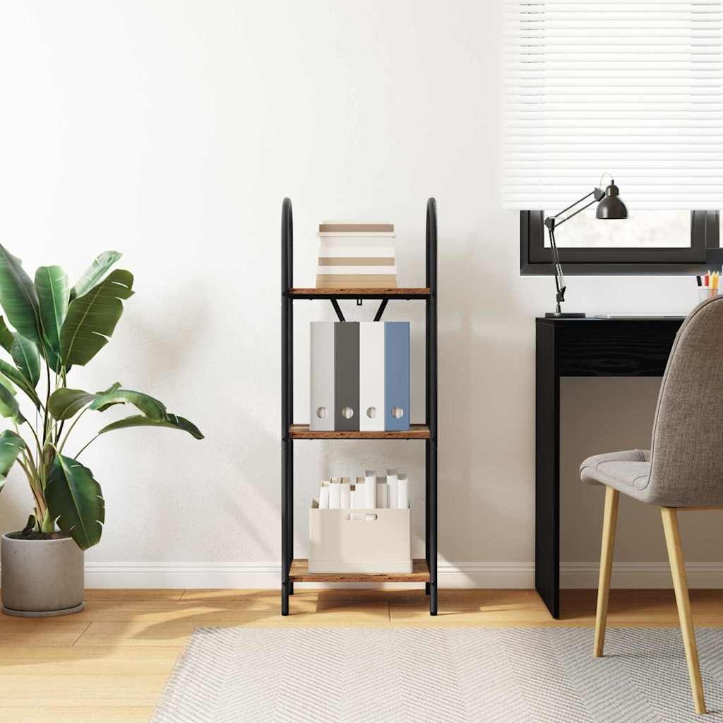 VidaXL Boekenkast Oud hout 40 x 30 x 109 cm Bewerkt hout