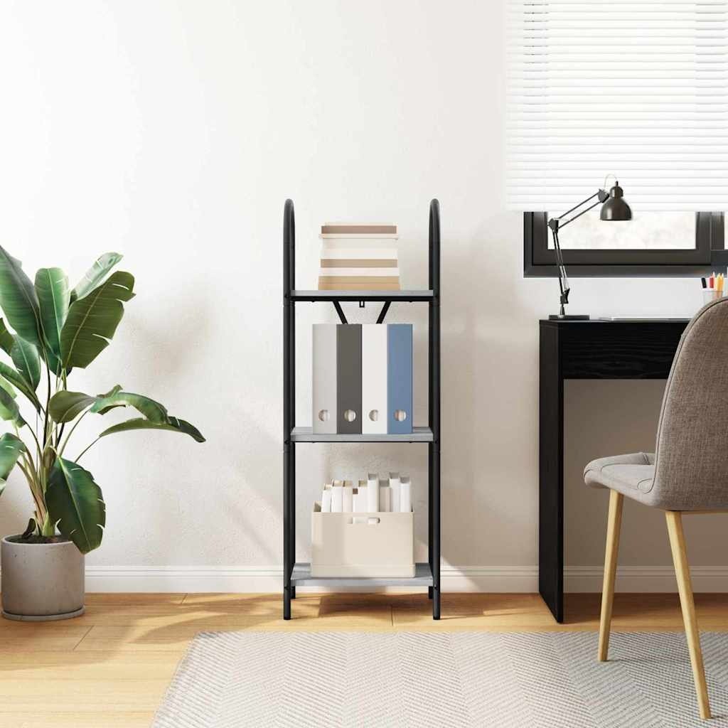 VidaXL Boekenkast Grijs sonoma 40 x 30 x 109 cm Bewerkt hout