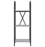 VidaXL Boekenkast Grijs sonoma 40 x 30 x 109 cm Bewerkt hout