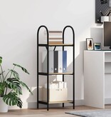 VidaXL Boekenkast Sonoma eiken 40 x 30 x 109 cm Bewerkt hout