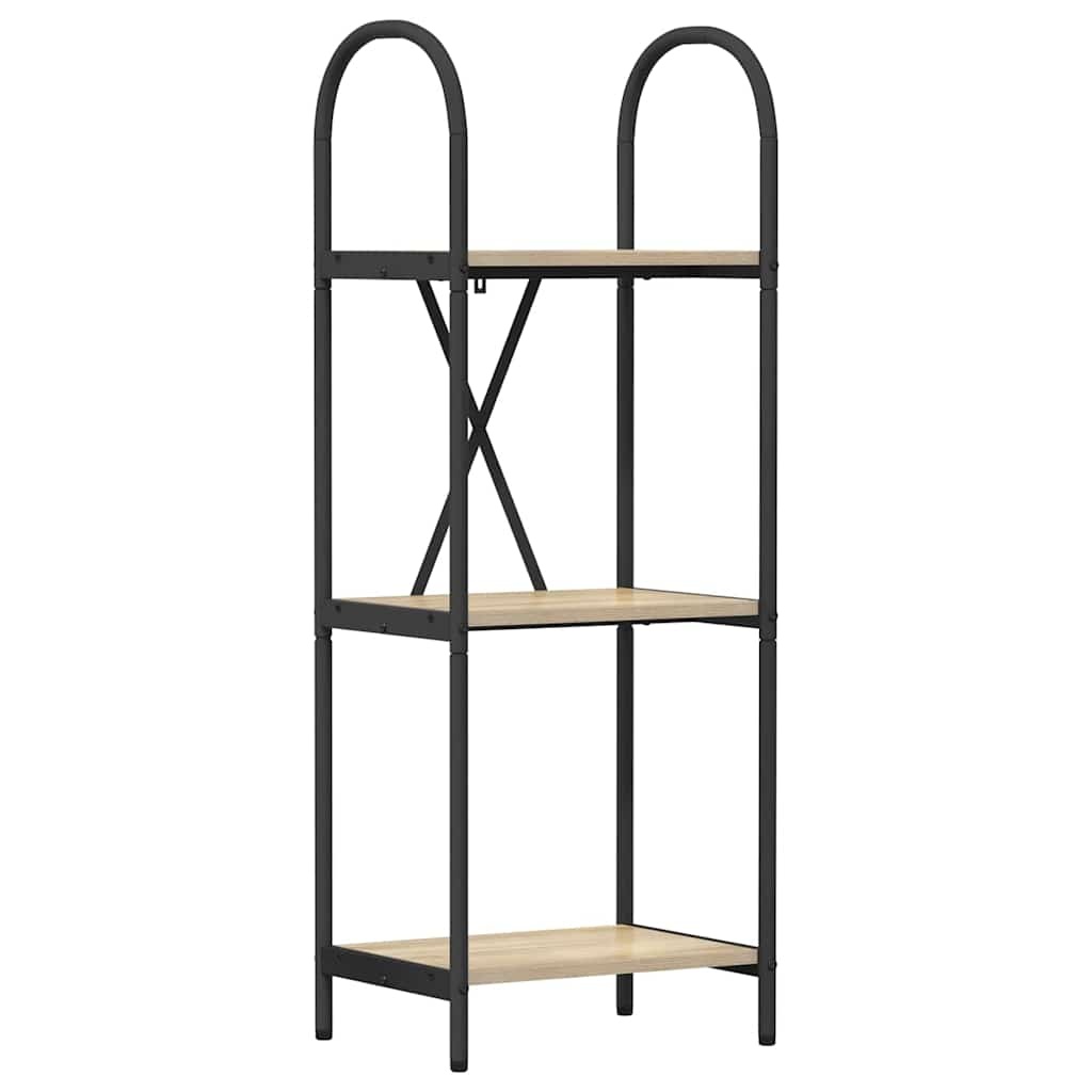 VidaXL Boekenkast Sonoma eiken 40 x 30 x 109 cm Bewerkt hout