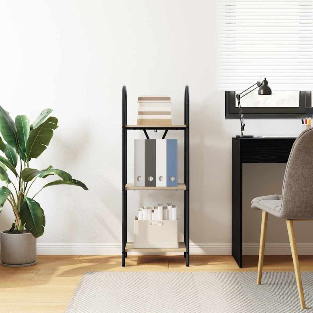 VidaXL Boekenkast Sonoma eiken 40 x 30 x 109 cm Bewerkt hout