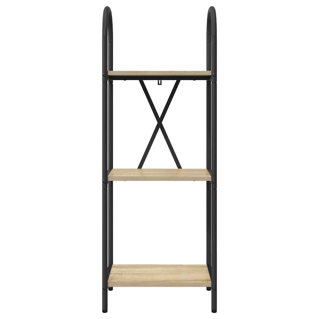 VidaXL Boekenkast Sonoma eiken 40 x 30 x 109 cm Bewerkt hout