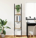 VidaXL Boekenkast artisanaal eikenkleurig 40 x 30 x 183 cm