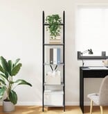 VidaXL Boekenkast Grijs sonoma 40 x 30 x 183 cm Bewerkt hout