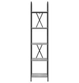 VidaXL Boekenkast Grijs sonoma 40 x 30 x 183 cm Bewerkt hout