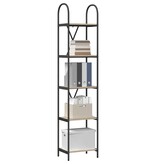 VidaXL Boekenkast Sonoma eiken 40 x 30 x 183 cm Bewerkt hout