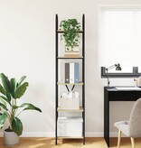 VidaXL Boekenkast Sonoma eiken 40 x 30 x 183 cm Bewerkt hout