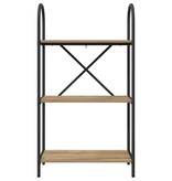 VidaXL Boekenkast artisanaal eikenkleurig 60 x 30 x 109 cm