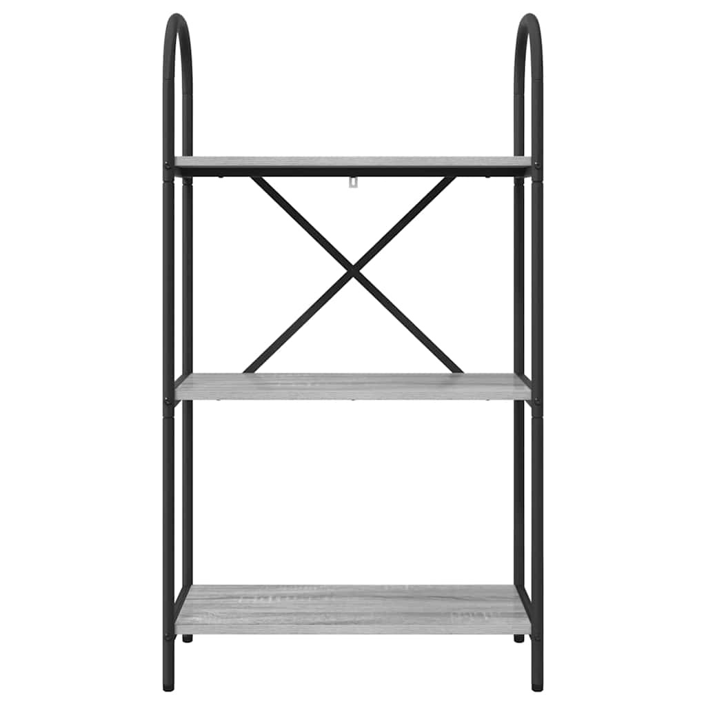 VidaXL Boekenkast Grijs sonoma 60 x 30 x 109 cm Bewerkt hout