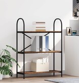 VidaXL Boekenkast Oud hout 80 x 30 x 109 cm Bewerkt hout