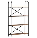 VidaXL Boekenkast Oud hout 80 x 30 x 146 cm Bewerkt hout