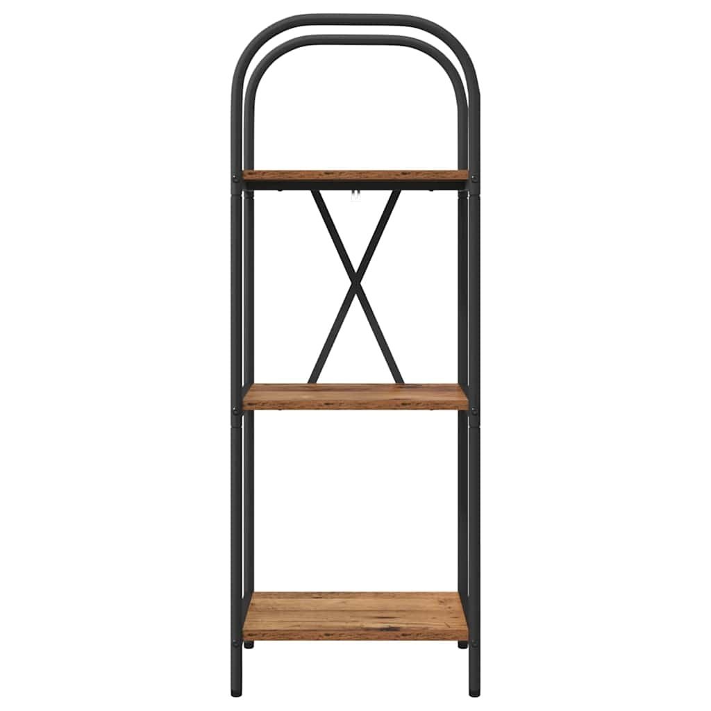 VidaXL Boekenkast Oud hout 40 x 30 x 109 cm Bewerkt hout
