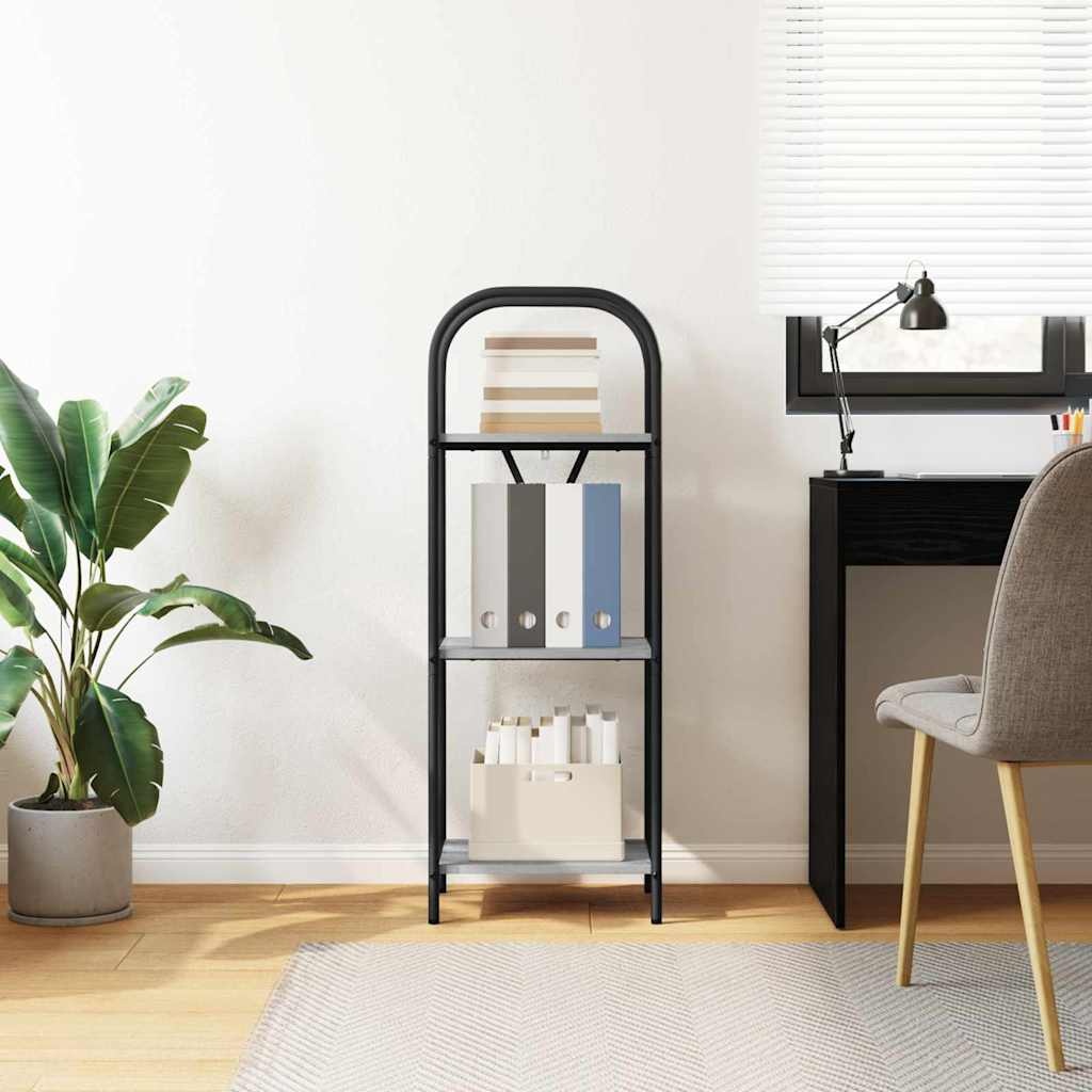 VidaXL Boekenkast Grijs sonoma 40 x 30 x 109 cm Bewerkt hout