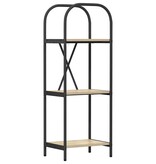 VidaXL Boekenkast Sonoma eiken 40 x 30 x 109 cm Bewerkt hout