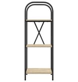 VidaXL Boekenkast Sonoma eiken 40 x 30 x 109 cm Bewerkt hout
