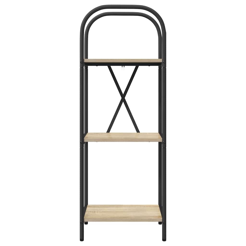 VidaXL Boekenkast Sonoma eiken 40 x 30 x 109 cm Bewerkt hout