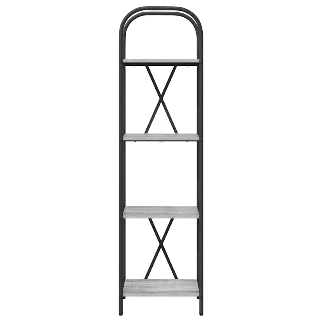 VidaXL Boekenkast Grijs sonoma 40 x 30 x 146 cm Bewerkt hout