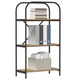 VidaXL Boekenkast artisanaal eikenkleurig 60 x 30 x 109 cm