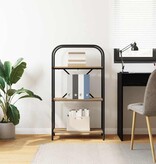 VidaXL Boekenkast artisanaal eikenkleurig 60 x 30 x 109 cm