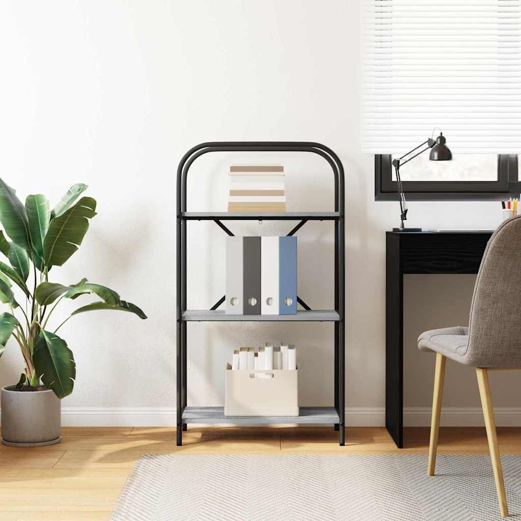 VidaXL Boekenkast Grijs sonoma 60 x 30 x 109 cm Bewerkt hout
