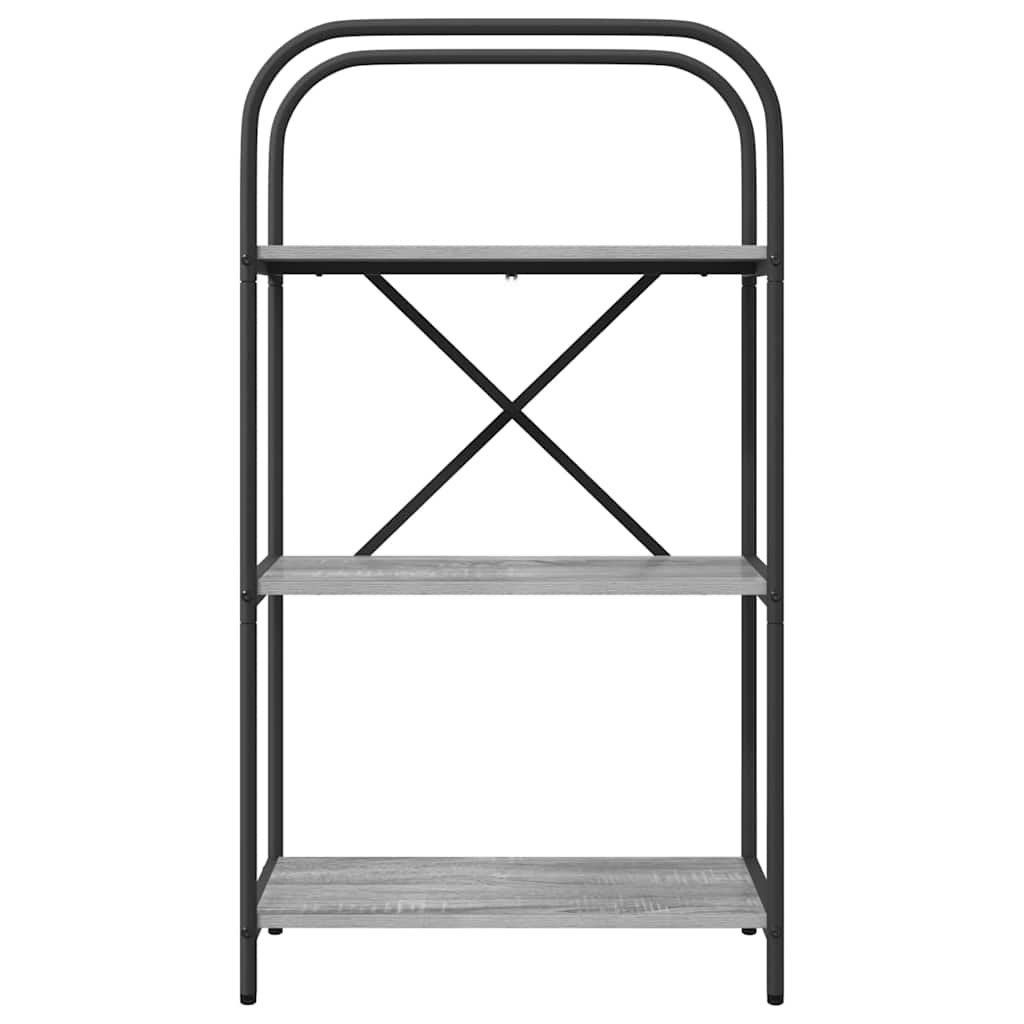 VidaXL Boekenkast Grijs sonoma 60 x 30 x 109 cm Bewerkt hout
